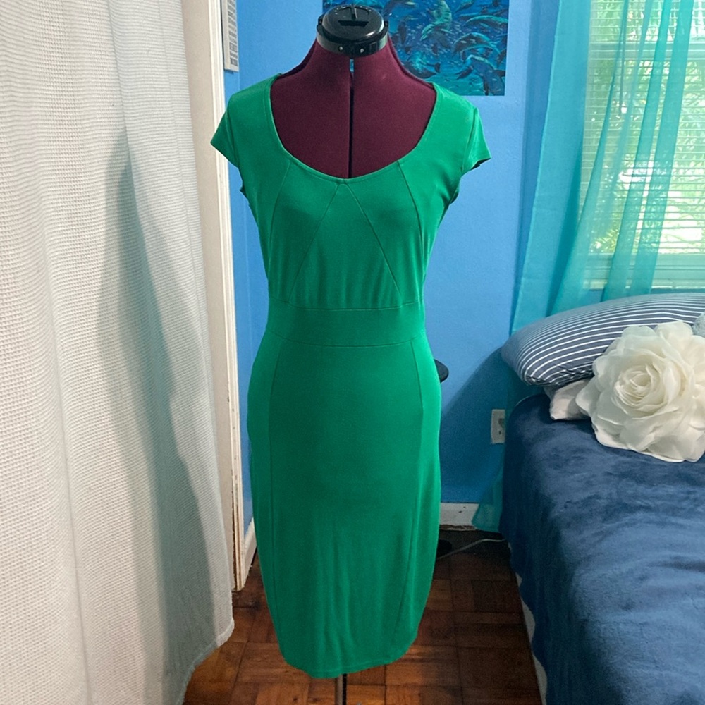 Green dress